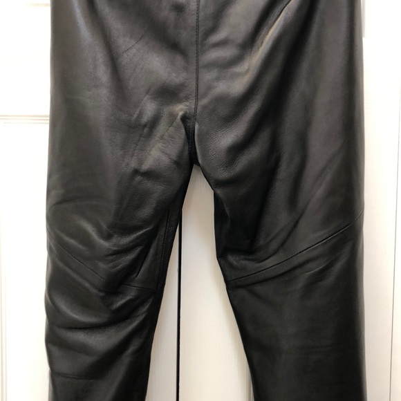 New With Tags Italian Leather Pants - Picture 6 of 6